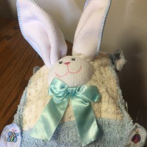 Bunny Rabbit Pillow with Baby Blanket Inside